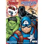 Avengers Coloring Book with Tattoos