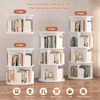 Aheaplus 4-tier Rotating Bookshelf Tower Revolving Corner Bookcase - 2 of 4