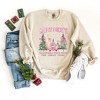 Simply Sage Market Women's Graphic Sweatshirt Coquette St. Nick's Tree Farm - 3 of 4