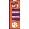 MasterPieces Real Wood Block Tumble Towers - NCAA Clemson Tigers - image 2 of 4