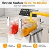 Heynemo Dual-Tank Slush Machine for Home: 169oz Frozen Drink Maker with Rapid Chill Technology, Self-Cleaning System & 5 Drink Modes - 4 of 4