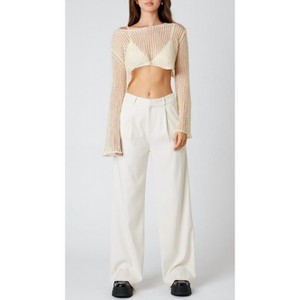 Women's High Waisted Trouser Pant - Cotton Candy - 1 of 4