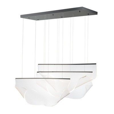 ET2 Lighting Rinkle 3 - Light Pendant in  Brushed Gunmetal