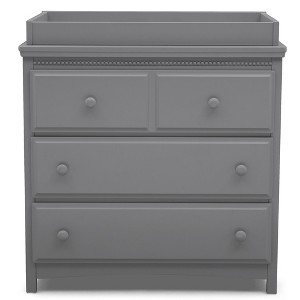 Delta Children Emerson 3 Drawer Dresser/Changer Combo - Gray