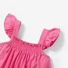 PATPAT Multipack 3pk Girl Toddler Dresses Sleeveless Flamingo Striped Toddler Casual Ruffle Cute Dresses - 3 of 4