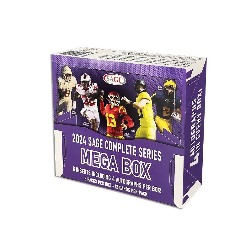 2024 Sage Complete Series Football Trading Card Mega Box, 1 of 4