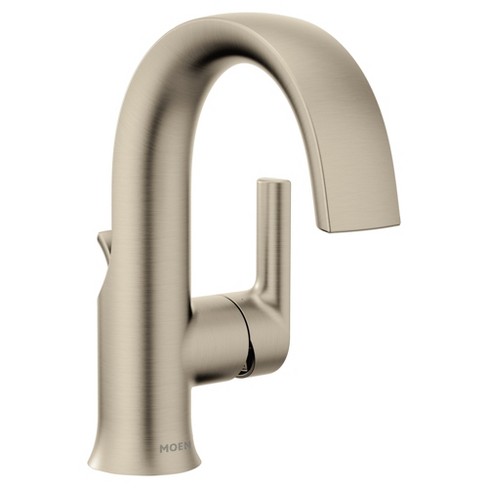 Moen S6910 Doux 1 2 Gpm Single Hole Bathroom Faucet With Pop Up