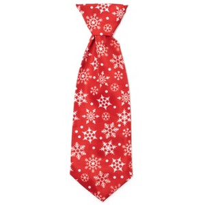 The Worthy Dog Let It Snow Neck Tie Adjustable Collar Attachment Accessory - 1 of 1