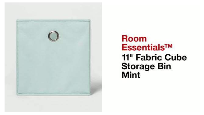 11" Fabric Cube Storage Bin - Room Essentials&#153;, 6 of 26, play video