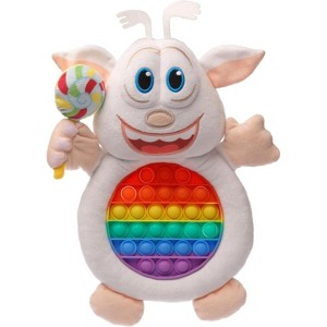 Booba Pop Sensory Plush Doll - Two in One - Fidget and Plush Toy from Netflix Show Booba Cute, Soft, Stuffed Plush Plush Doll for Kids - 1 of 1