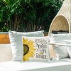 Stupell Industries Vintage Family Inspirational Happiness Sunflower Quote - 2 of 3