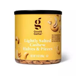 Lightly Salted Cashew Halves - 14oz - Good & Gather™
