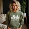 Simply Sage Market Women's Graphic Sweatshirt Hello Pumpkin Distressed - 2 of 4