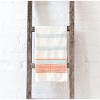 Slickblue Cotton Hand Towel, Machine Wash Azure Collection, Handwoven Accent for Kitchen or Bath, 21x27, Color Options - 3 of 4