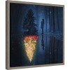 Amanti Art The Hope of Christmas (Tree) by Terry F Canvas Wall Art Print Framed 16-in. x 16-in. - 3 of 4