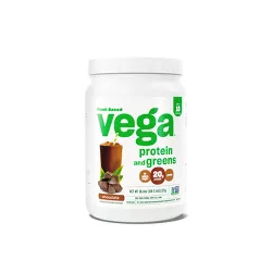 Vega Protein & Greens Vegan Protein Powder - Chocolate - 18.4oz