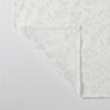 Kate Aurora Robyn Leaf Raised Jacquard Lux Fabric Shower Curtain - 72" x 72" - 3 of 4