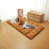 Japanese Futon Mattress Twin Size - Floral Pattern, Floor Mattress, Tatami Mat Compatible, Sleeping Mattress Pad, Ideal for Camping Travel - 3 of 4
