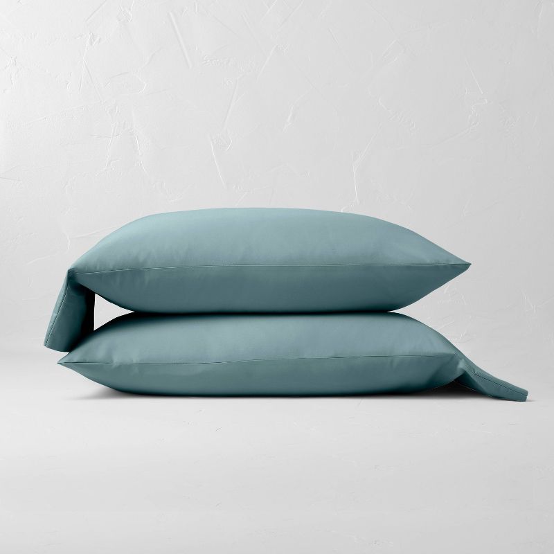300 Thread Count Temperature Regulating Solid Pillowcase Set - Casaluna™, 1 of 6