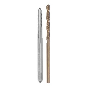 Unique Bargains Cobalt High Speed Steel Straight Flute Twist Drill Bit Tap and Bit Set - 1 of 3