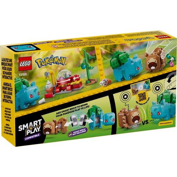 LEGO Pokémon SMART Play: Batalla de Bayas con Bulbasaur y Bidoof 72155 4