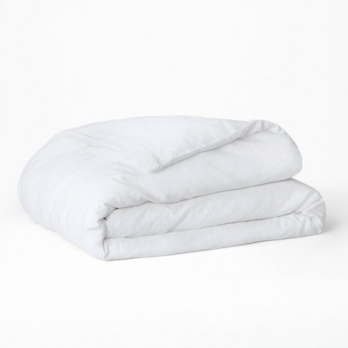 Tuft & Needle Twin/twin Xl Hemp Duvet Cover Cloud White : Target