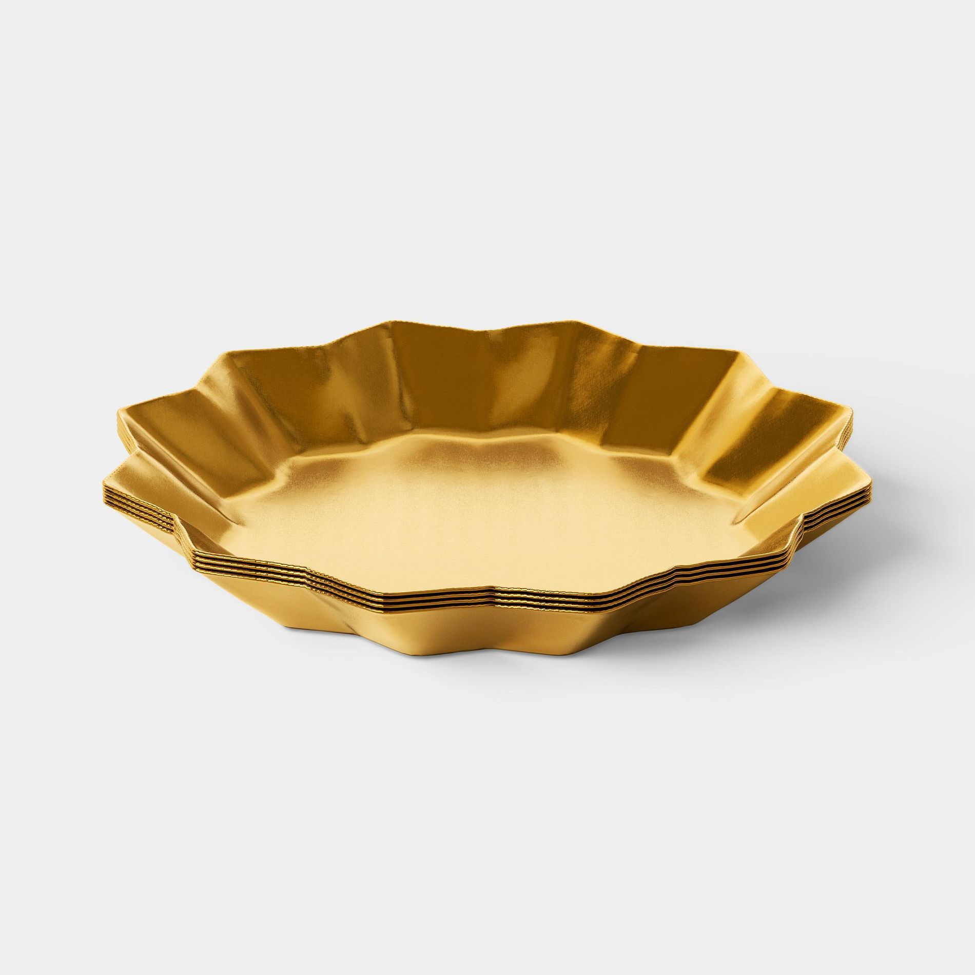 4pk Stainless Steel Coasters Gold - Threshold™