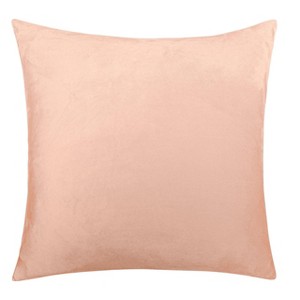 Velvet Pillow Cover, Cozy Euro Pillowcase - NTBAY - 1 of 4