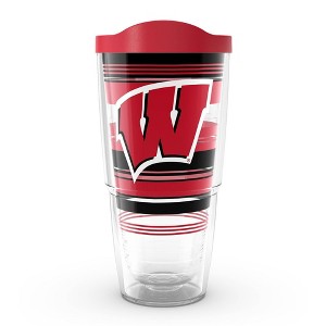 NCAA Wisconsin Badgers 24oz Hype Stripes Classic Tumbler - 1 of 4
