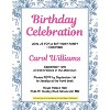 Great Papers Blue Toile Floral Everyday Letterhead Multicolored 50 Sheets/Pack (2025010) - 3 of 4