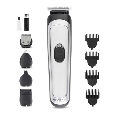 Vivitar Men's Grooming Set 14 Piece Hair and Beard Trimmer