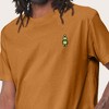 Dalix Robot (Glow in the Dark) Embroidered Relaxed Heavy Soft Cotton T Shirt Mens - 4 of 4