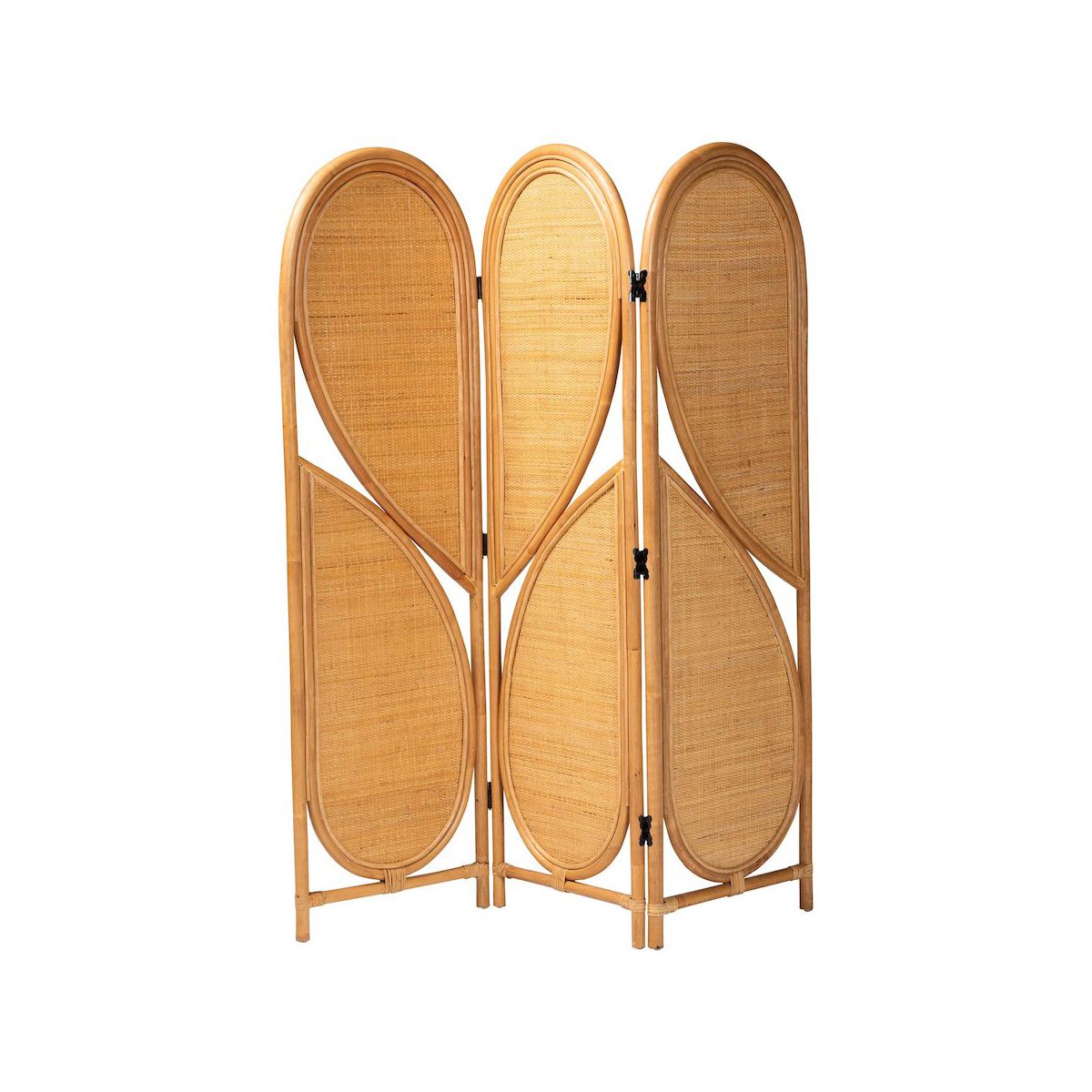bali & pari,Kiyoko Natural Rattan Room Divider - thumbnail 2