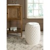 Stella Nailhead Garden Stool - Indoor/Outdoor - ACS4530 - Safavieh - 2 of 3