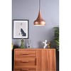 Elegant Lighting Circa 1 Light Honey Gold Pendant - 2 of 4