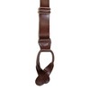 CTM Men's Coated Leather Button-End Y-Back Suspender with Bachelor Buttons - 3 of 4