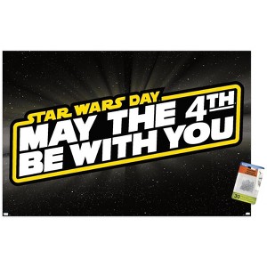 Trends International Star Wars - May the 4th - Logo Unframed Wall Poster Prints - 1 of 4
