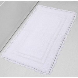 Casual Elegence Collection Cotton Reversible Tufted Bath Rug - Home Weavers - 1 of 4