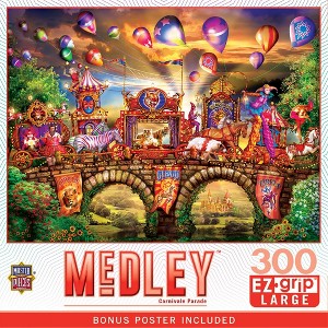 MasterPieces 300 Piece EZ Grip Jigsaw Puzzle - Carnivale Parade - 18"x24" - 1 of 4
