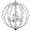 CWI Lighting Esia 4 Light Chandelier With Chrome Finish - 2 of 4