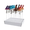 Transpac Resin Mini Mushroom Picks In Display Set of 12 Home Decorations Spring - 2 of 2