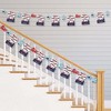 Big Dot of Happiness 2nd Birthday Railroad Party Crossing - Chugga Chugga Two Two - Train Birthday Party Decor - Clothespin Garland Banner - 44 Pieces - 2 of 4