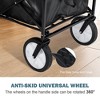 Heavy Duty Portable Folding Wagon and Collapsible Aluminum Alloy Table Combo Utility Outdoor Camping Cart with Universal Anti-slip Wheels - 4 of 4