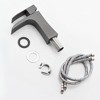 Sumerain Waterfall Bathroom Sink Faucet Deck Mount Sink Faucet SUS304 Stainless Steel, Metallic Gray - 4 of 4