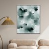 Art Remedy Diluted smoke in the snow Watercolor Boho Abstracts Framed - 2 of 4