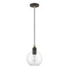 Livex Lighting Downtown 1 - Light Pendant in  Bronze/Antique Brass - 3 of 4