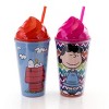 Peanuts Lunch Time Pals 2 Piece 17.5 Ounce Travel Tumbler Set with Lid and Straw in Assorted Designs - 3 of 4