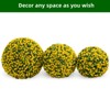 CuisinSmart Artificial Topiary Balls Wedding Decoration, 2Pcs Flower Topiary Ball Decorative Balls for Outdoor Patio Garden&Indoor - 3 of 4