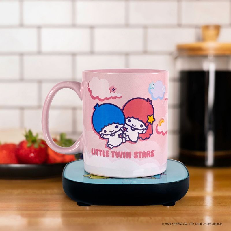 Uncanny Brands Hello Kitty and Friends Little Twin Stars Mug Warmer with Mug, 4 of 6