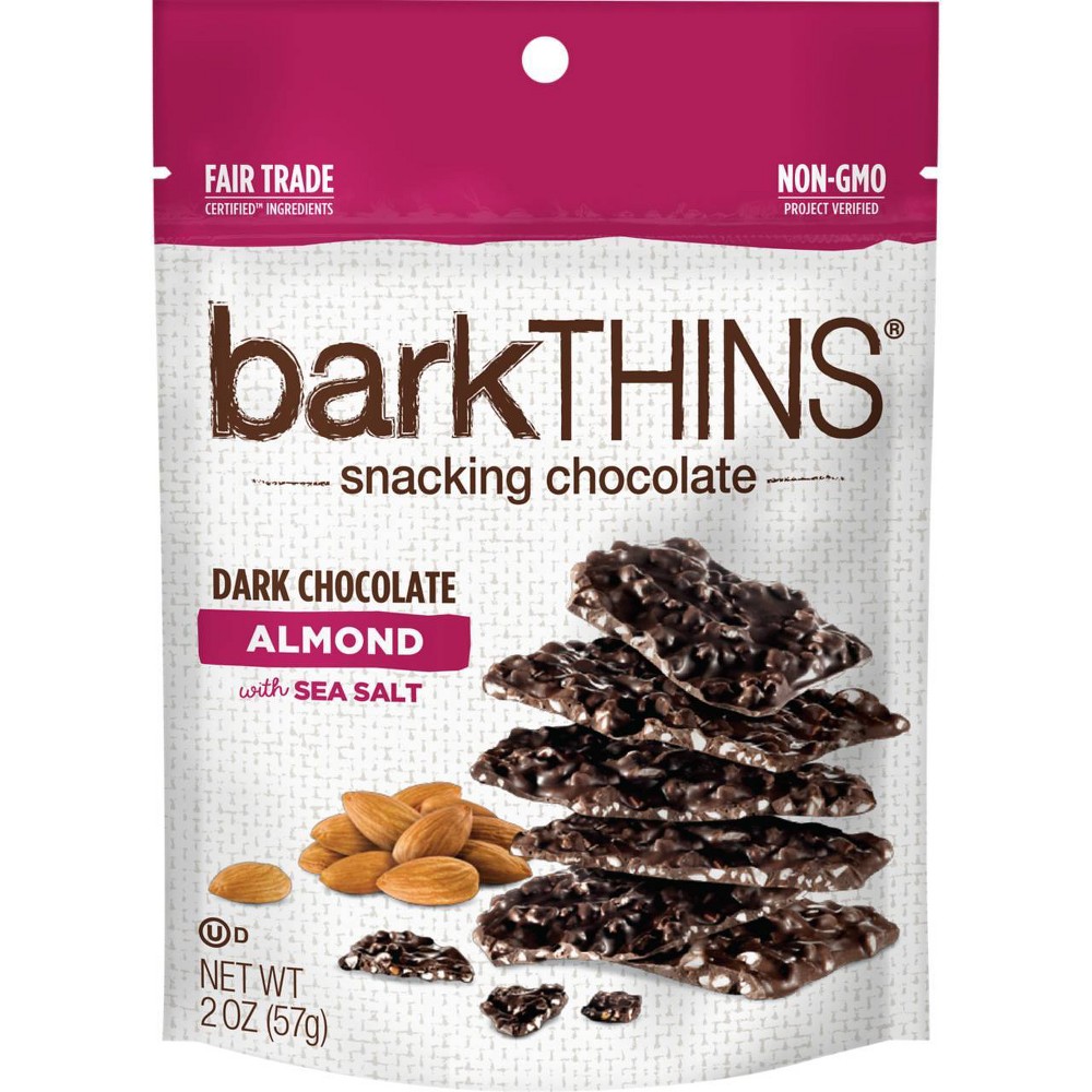 UPC 859686004044 product image for barkThins Dark Chocolate Almond With Sea Salt Snacking Chocolate - 2oz | upcitemdb.com